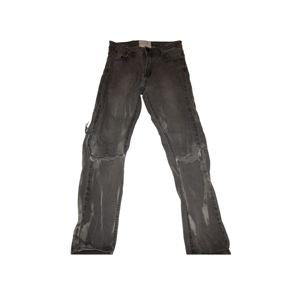 One By One Teaspoon Women Jeans Size 24 Ankle Skinny Leg